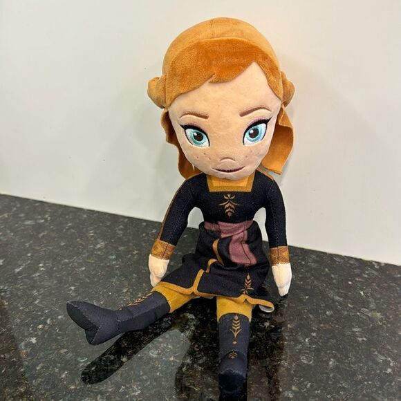 Disney Frozen 2 Anna Plush Soft Doll Stuffed Animal Toy By Kohls Cares 16" - Picture 1 of 8